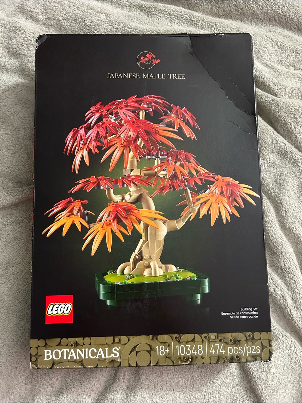 LEGO Japanese Maple Tree - Red, Orange, Tan
